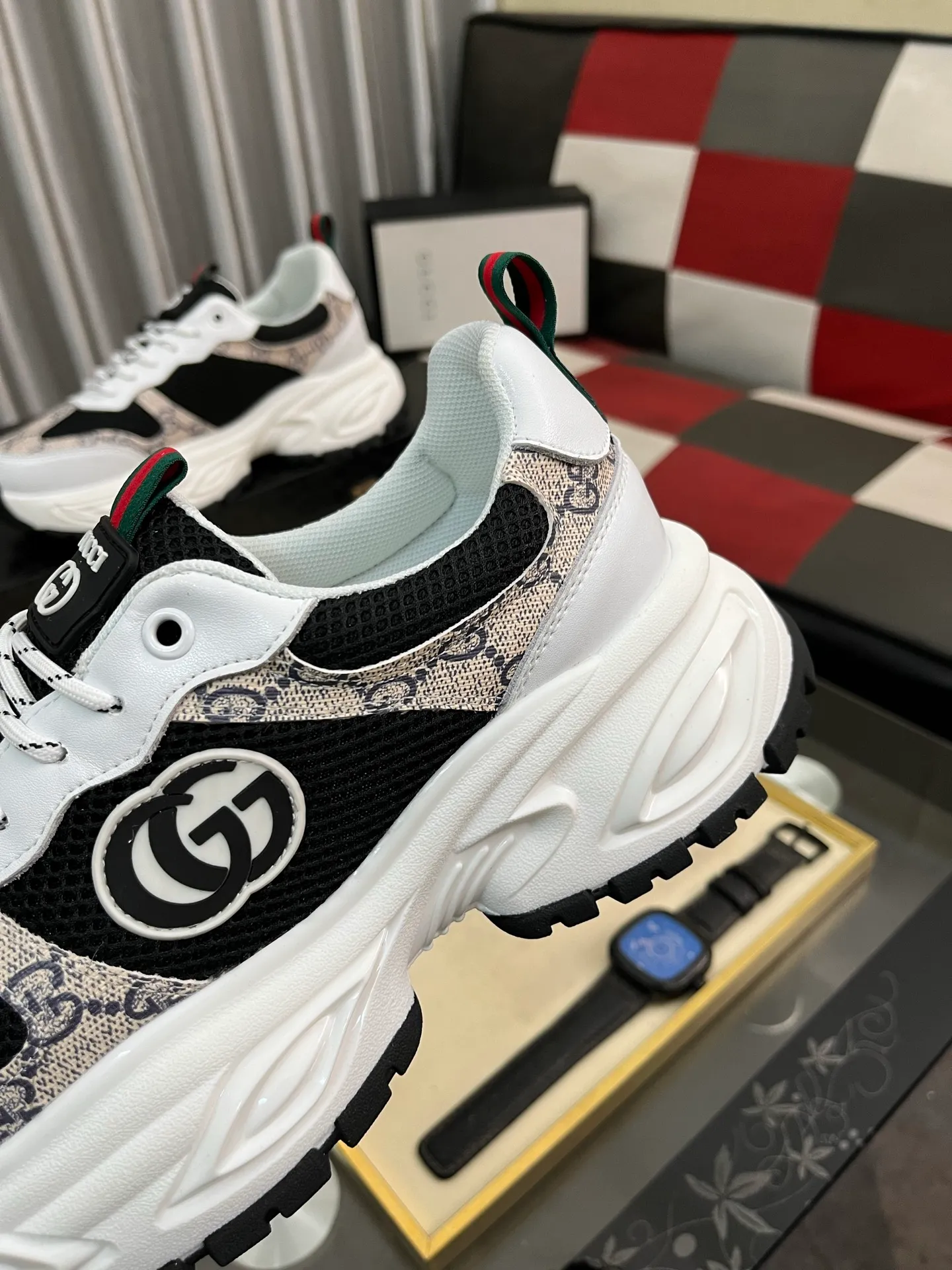 Men's Men's Shoes 💰458⌚️⌚️《GUCCI》The latest hot-selling casual shoes, top brand [seduce] luxury~purchase, top~quality. Products sold at the counter [strong] Original embossed calfskin fabric ➕ Comfortable sheepskin lining, available in 38-443️⃣ colors
